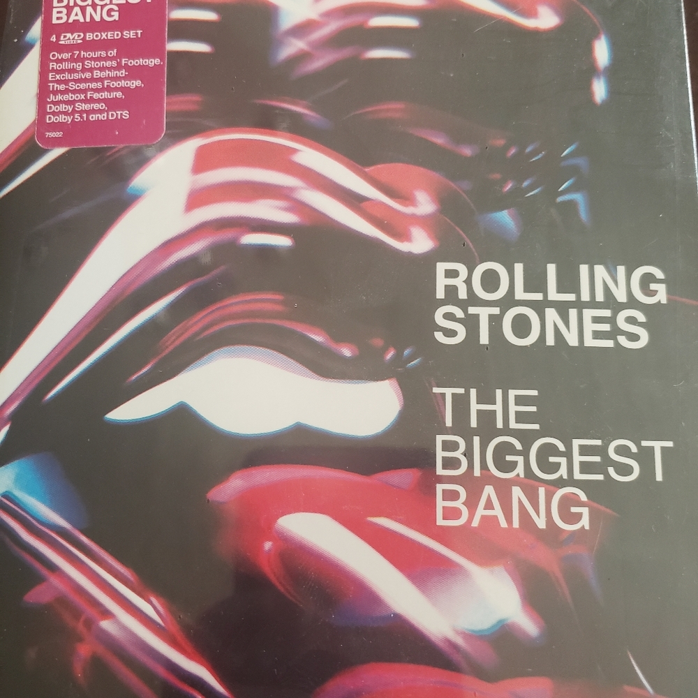 The Rolling Stones The Biggest Bang  4 DVD boxed set